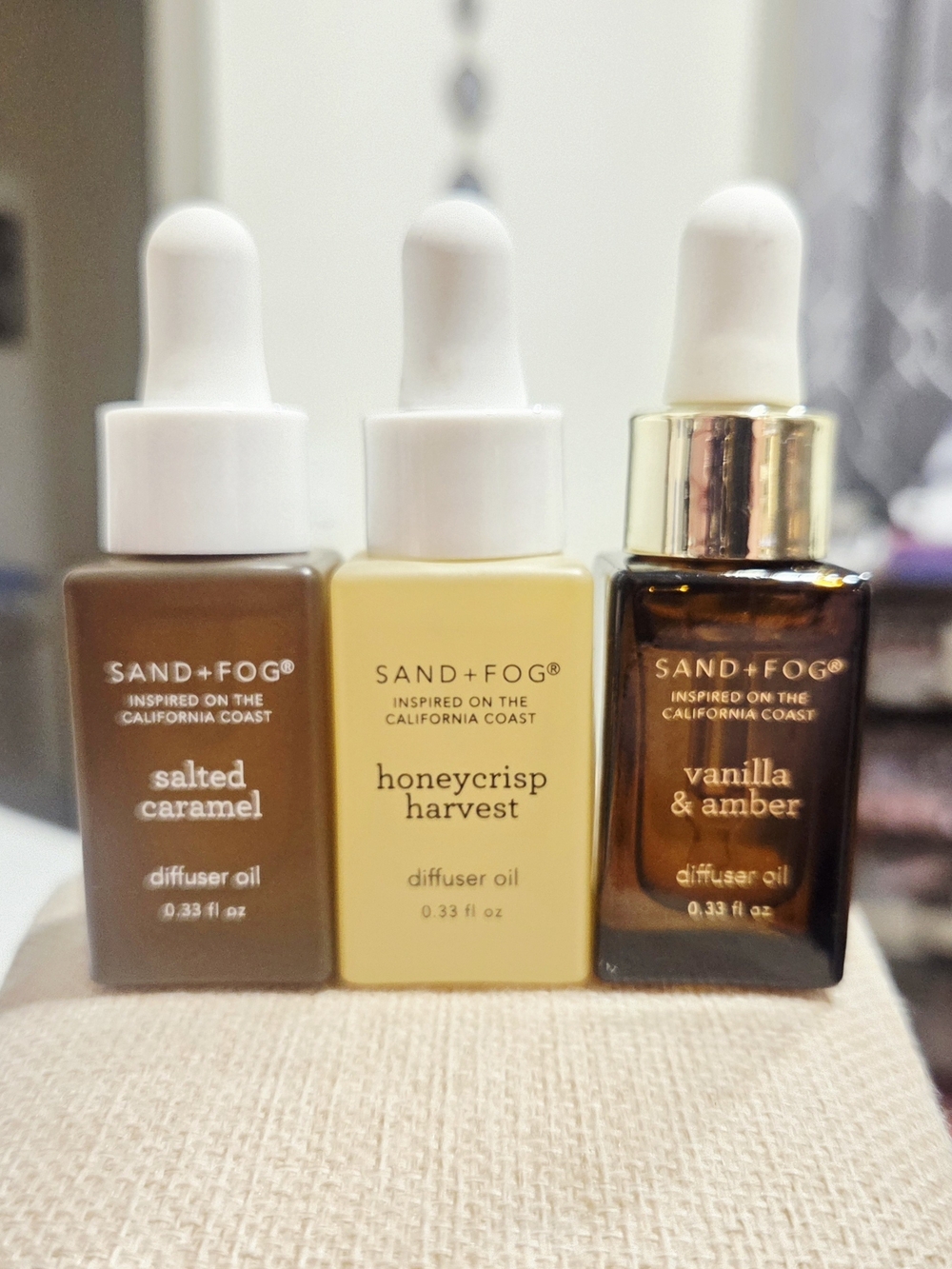 Honeycrisp Harvest/Salted Caramel & Vanilla Amber Diffuser Oils X3